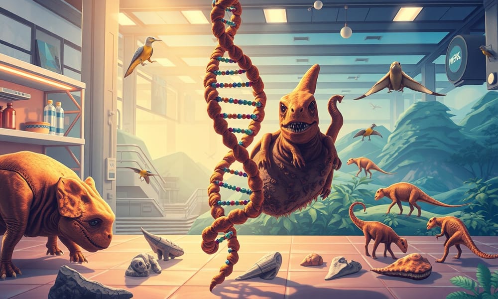 古生物復活技術現況：CRISPR編輯與AI重建進展分析