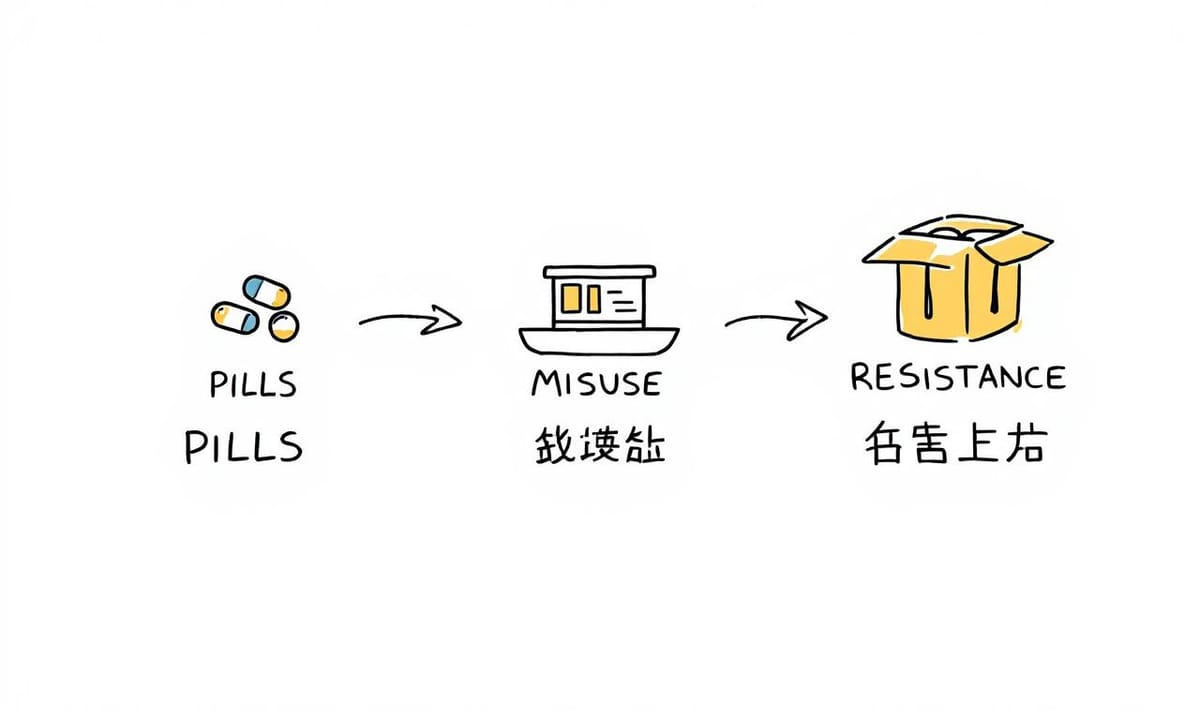 用藥習慣與耐藥性的形成之間,有哪些被忽略的關聯?