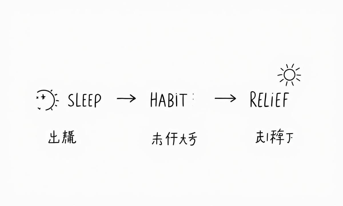 睡眠腸道與高壓日常:細節藏著復發密碼