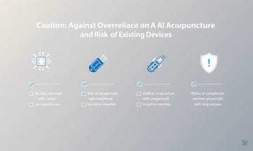 警惕過度倚賴AI針灸與現有裝置潛在風險