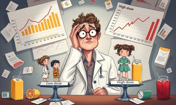 受試兒童年齡、劑量設計跟奇怪現象