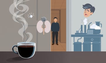追蹤咖啡因輕度利尿作用對身體變化實證