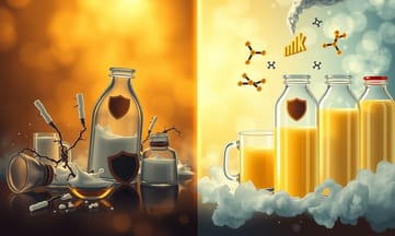 對比一般牛奶數據:初乳免疫球蛋白IgG含量高出15-20倍的科學證據