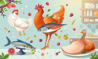 比較雞肉、鮪魚與火雞胸肉的蛋白質來源差異，認識各類高蛋白食材營養特點