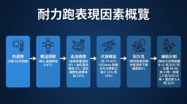 長跑新手適應高溫訓練時如何影響燃脂機制與耐力表現？