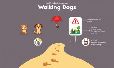 遛狗的健康益處與安全指南：如何在享受陪伴時避免意外傷害