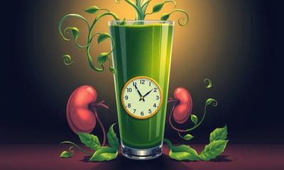 喝綠汁真的能排毒？小心腎臟可能正默默受傷