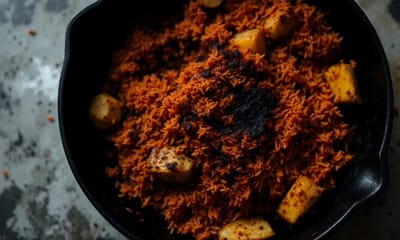 肯亞香料飯無肉版怎麼做？四次煙霧警報下的純素料理趣談