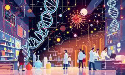 AI設計病毒基因組新趨勢：生命源碼挑戰與創造突變適應力（2024產業應用盤點）