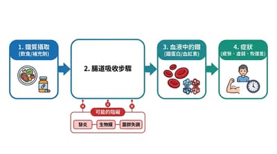 鐵質經常偏低的背後原因是什麼？生活型態與吸收關鍵解析