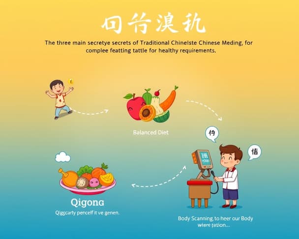 中醫養生三大秘訣：氣功、飲食平衡與身體掃描，提升健康品質的實用指南