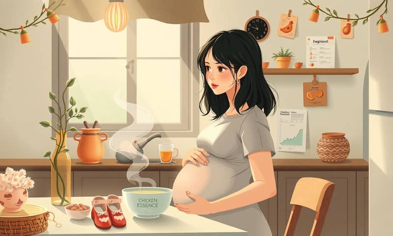 pregnant-women-chicken-essence