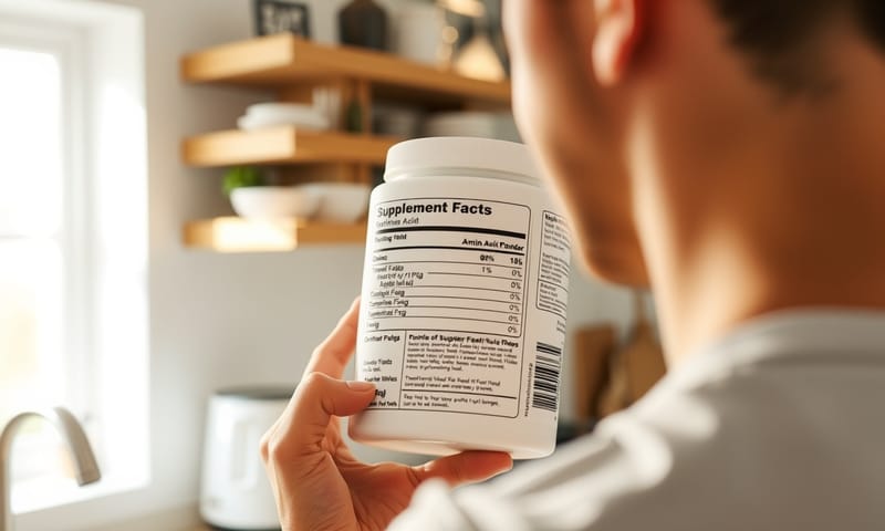 購買前，我會像這樣花點時間看一下背後的成分標示