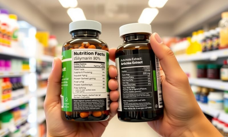 仔細比對保健食品的成分標示