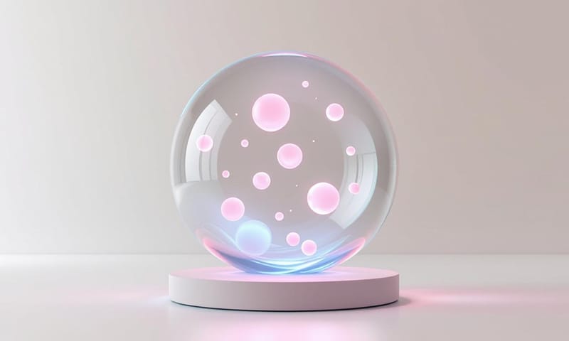 示意圖：私密處菌叢生態的微妙平衡