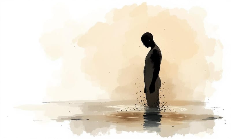 中醫觀點下的「濕氣」意象圖