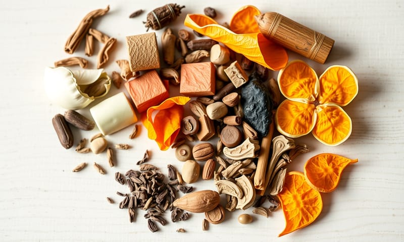 用於健脾利濕的常見中藥材