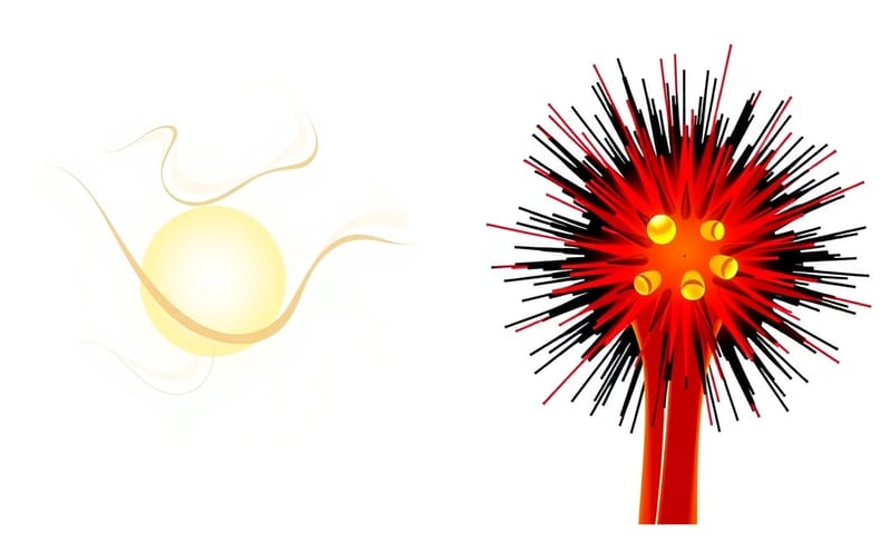 關節發炎前後的差異，不只是磨損那麼簡單