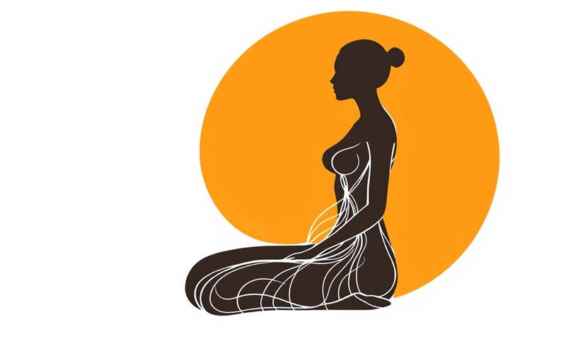 經絡氣血運行示意圖