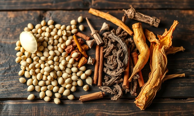 調理體質的中藥材意象