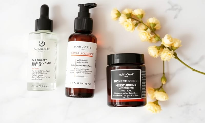 一些常見的居家臉部保養品