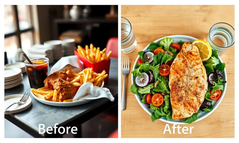 飲食選擇的改變：從加工食品到新鮮餐點