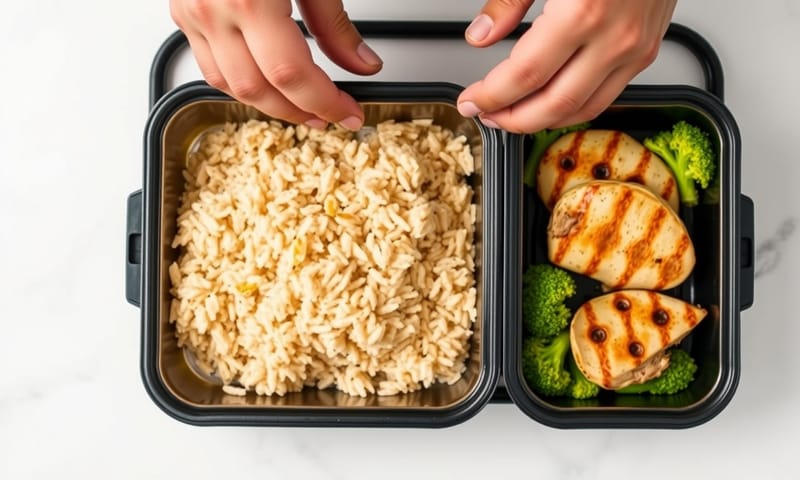 餐點中的份量控制