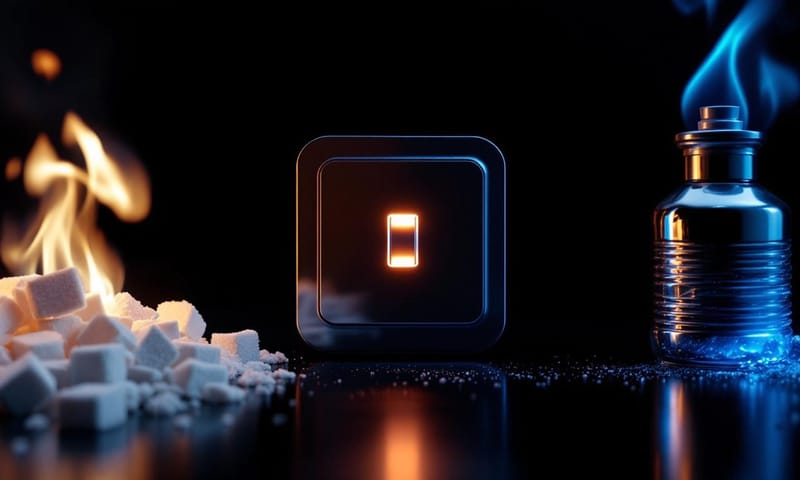 概念圖：代謝轉換的能量來源切換