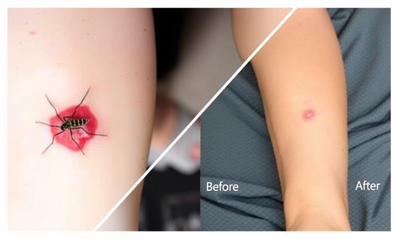 正確照護前後對比示意圖