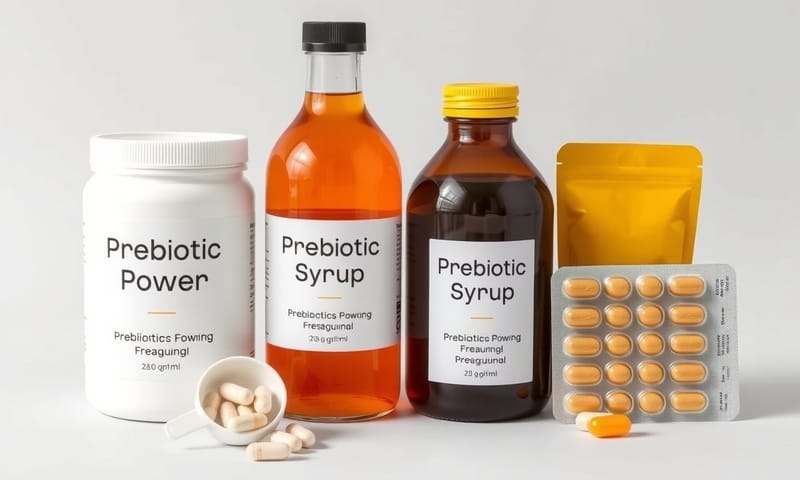 市售多樣化的益生元產品