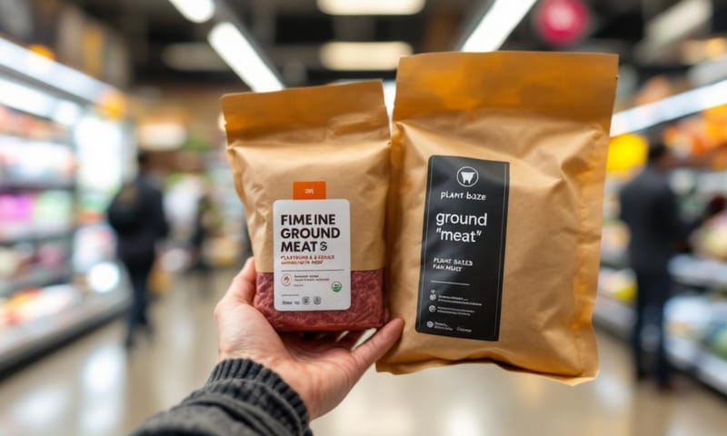 超市走道裡的選擇，象徵著一個時代的轉變。