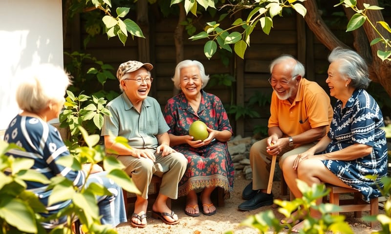 比起模仿食譜，學習沖繩長者的生活態度——如社群互動與知足常樂——可能更為重要。