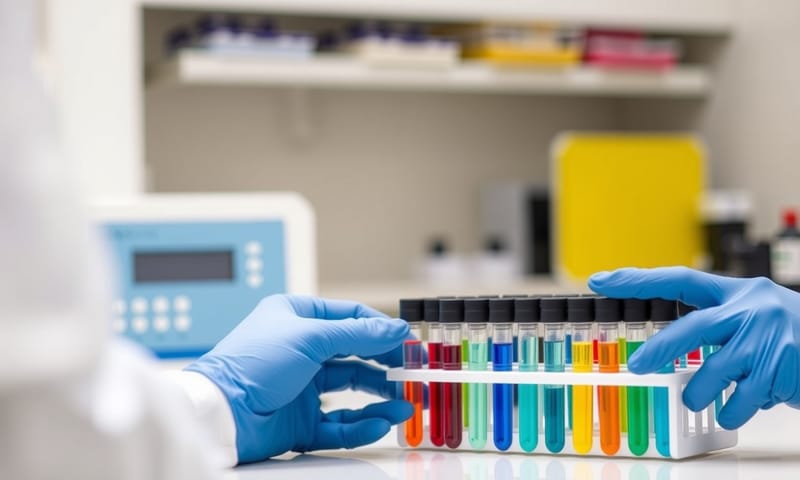 圖2：實驗室裡分離外泌體的環境，看起來很複雜，不是隨便能做出來的。