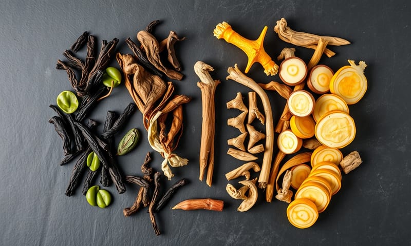 代表陰性與陽性藥材的對比