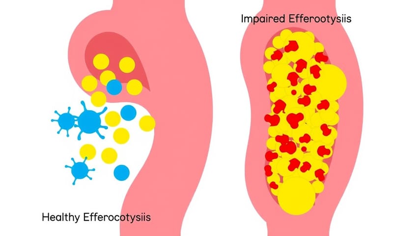 β-葡聚醣活化巨噬細胞，進而清除動脈斑塊的過程示意