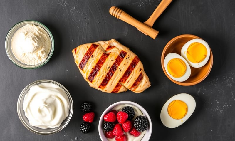 為肌肉生長準備充足的原料