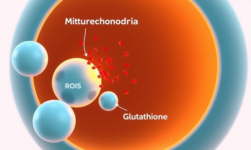細胞內建的防禦系統，就像我們身體裡的「清道夫」，專門處理這些不穩定的自由基。
