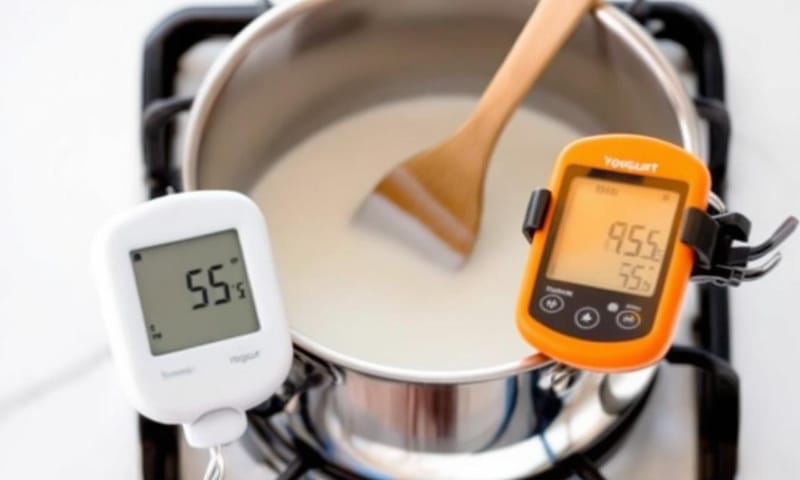 加熱牛奶是關鍵第一步，溫度計絕對不能省