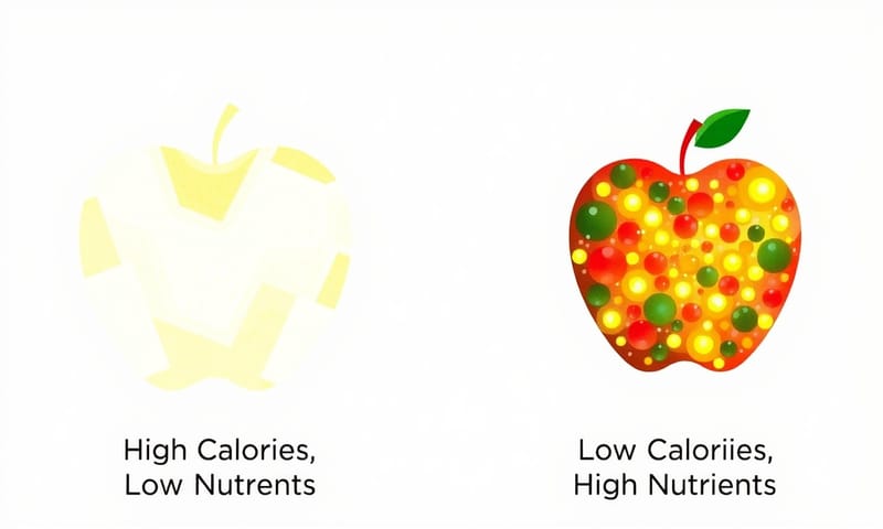 食物營養密度的概念化呈現
