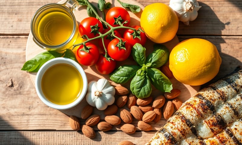 地中海飲食的核心：原型食物、好的油脂和繽紛色彩