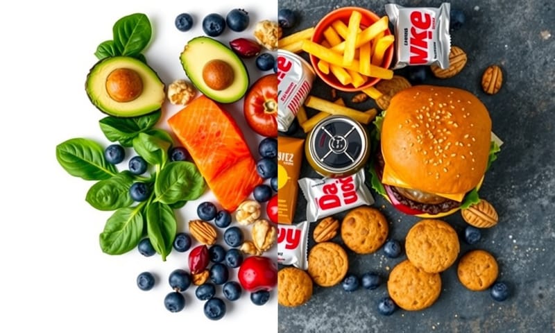 代謝靈活性與僵化的飲食對比