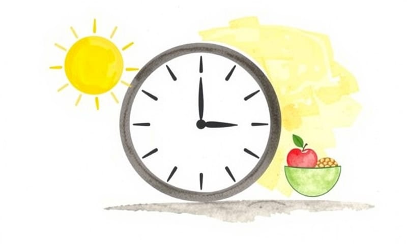 陽光與食物：重設生理時鐘的兩個關鍵訊號