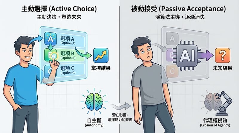 數據依賴 & 主體性滑落：我們真的還有選擇權嗎？