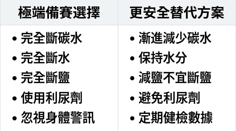 結尾前的小總結圖：你在備賽期可以用這張當自我檢查卡