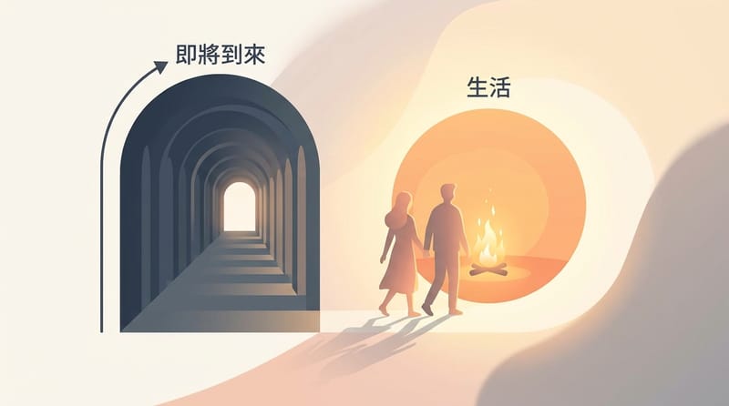 概念總覽：走廊與房間、coming soon、在火裡成長