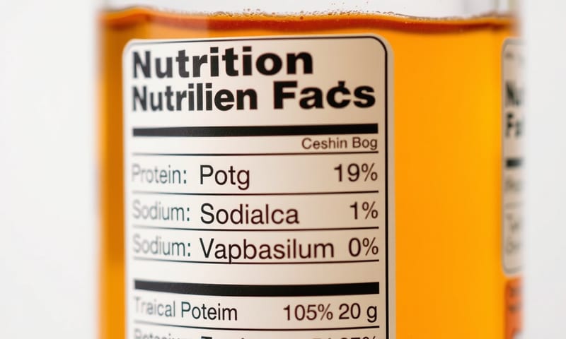 魔鬼藏在細節裡：鈉、鉀、蛋白質含量才是重點。