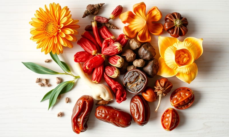 用於清熱、養血的中藥材與食療食材